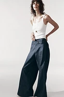 PANTALON À JAMBES LARGES ZW COLLECTION