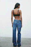 INTERLOCK CROP TOP