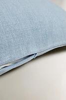 PLAIN LINEN THROW PILLOW COVER