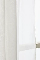 LOW OPACITY DOUBLE-WIDTH SHEER CURTAIN