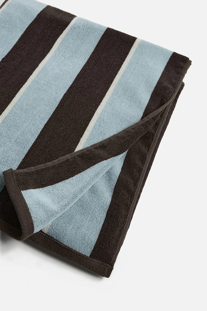 SERVIETTE DE PLAGE RAYURES