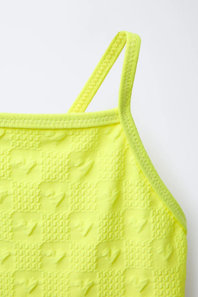 2-6 ANS/ MAILLOT DE BAIN CŒURS