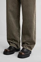 RELAXED FIT CORDUROY PANTS