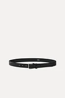 METAL BUCKLE LEATHER BELT