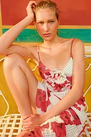 FLORAL PRINT LONG DRESS