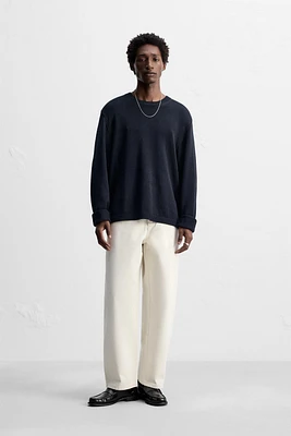 SILK - LINEN SWEATER