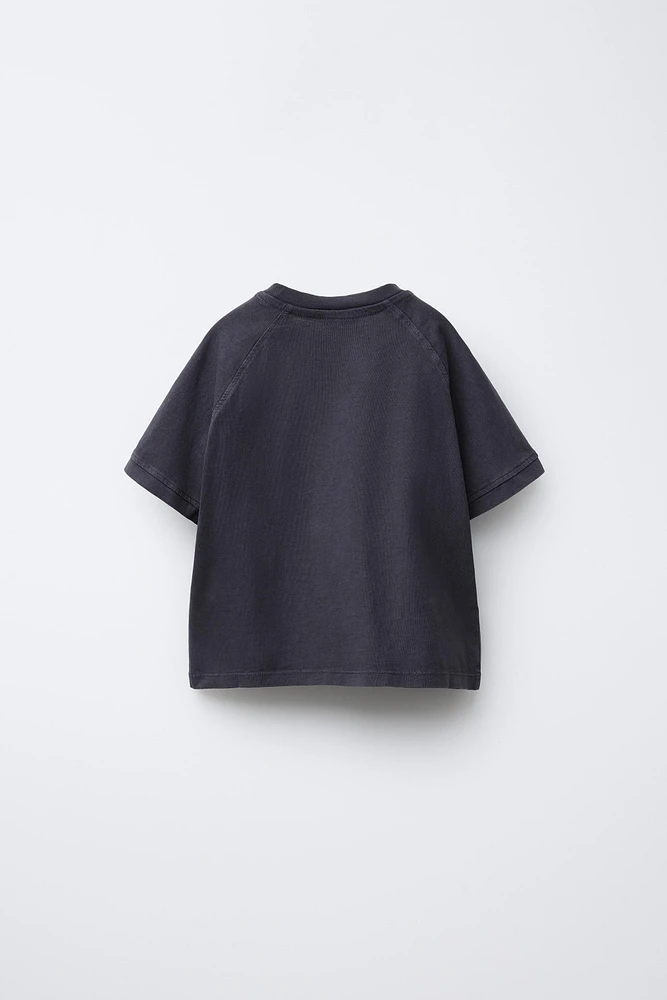 GARMENT DYE LOGO T-SHIRT