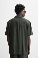 CHEMISE JACQUARD RAYURES