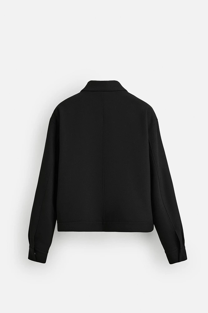 REGULAR FIT ZIPPER JACKET