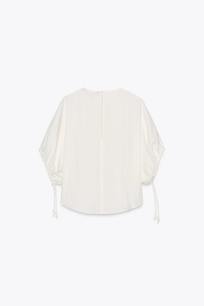 ZW COLLECTION PUFF SLEEVE BLOUSE