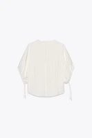 ZW COLLECTION PUFF SLEEVE BLOUSE