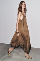 ZW COLLECTION LONG PLEATED JUMPSUIT