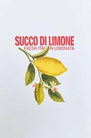 PANCRACE BESSA LEMON PRINTED T-SHIRT