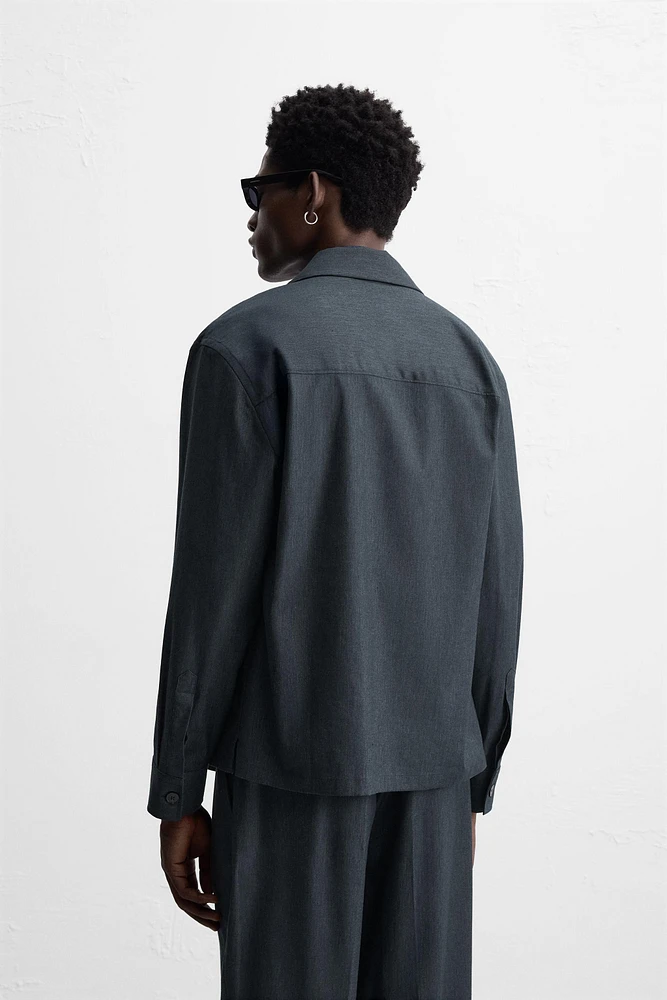 RELAXED FIT OVERSHIRT
