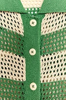 KNIT POLO JACKET