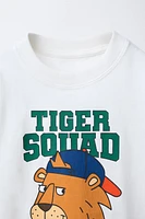 T-SHIRT À IMPRIMÉ ANIMAUX