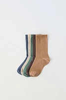 FIVE PACK OF LONG SOCKS