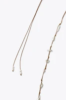 2-PACK PEARL SHELL BELTS