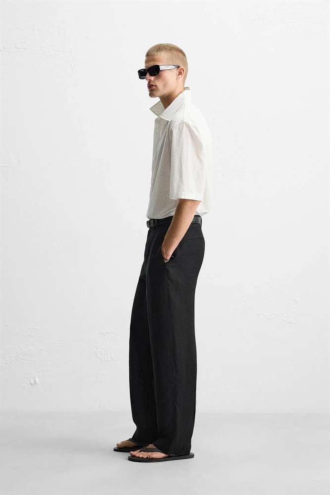 CHEMISE RELAXED FIT TEXTURÉE