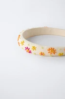 SERRE-TÊTE FLEURS FANTAISIE