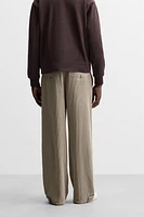 WIDE FIT CORDUROY PANTS