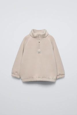 POLAR HALF ZIP SWEATSHIRT