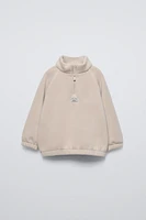 POLAR HALF ZIP SWEATSHIRT