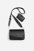 TEXTURE CROSSBODY BAG