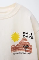 BEACH PRINT T-SHIRT