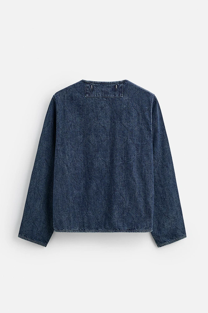 VESTE EN DENIM À POCHES