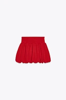 BALLOON MINI SKIRT