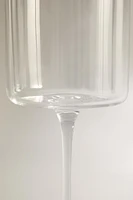 VERRE À VIN DROIT CRISTALLIN