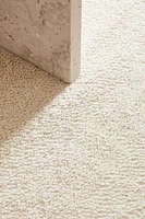 WAVY DETAIL WOOL AREA RUG