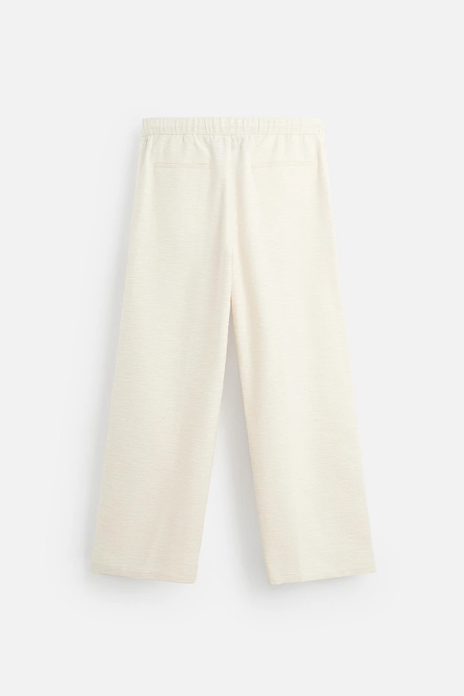 PANTALON RELAXED FIT STRUCTURÉ