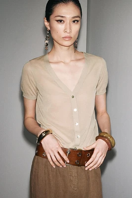 EXTRA-FINE KNIT TOP