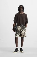 ANIMAL PRINT SHORTS