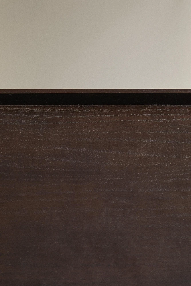 WOODEN BATHROOM TRAY