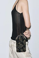 SAC BRODÉ FLEURS FANTAISIE