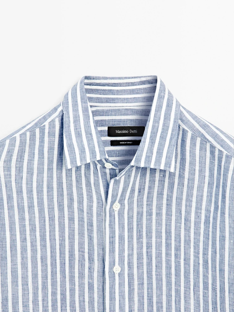Chemise à rayures regular fit