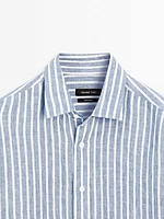 Chemise à rayures regular fit