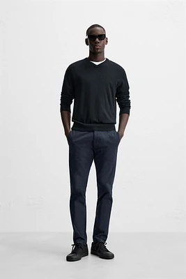 SKINNY CHINO PANTS