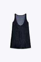 ZW COLLECTION SHORT DENIM DRESS