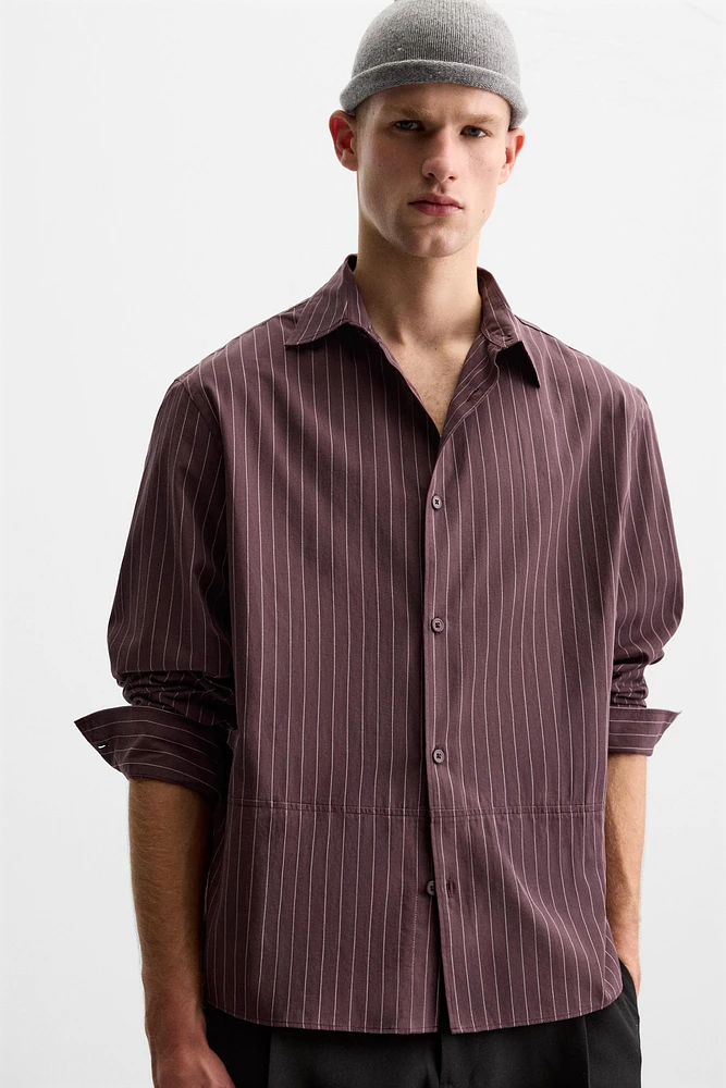 STRIPED COTTON SHIRT