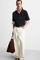 POLO EN MAILLE AVEC VISCOSE