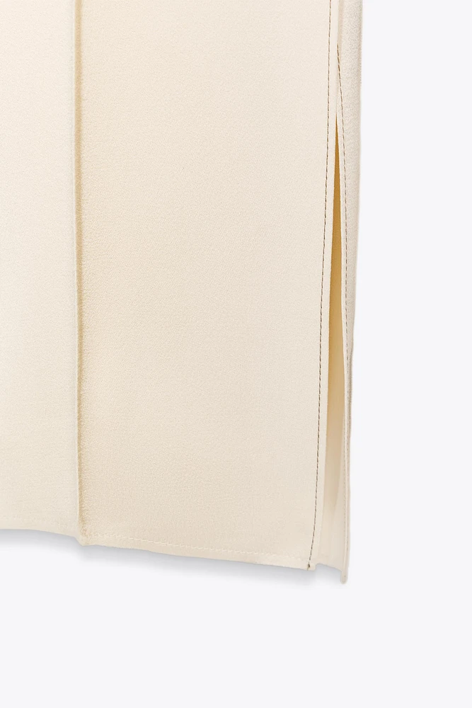 PANTALON SATINÉ FENTES ZW COLLECTION