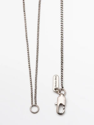 Contrast ceramic necklace