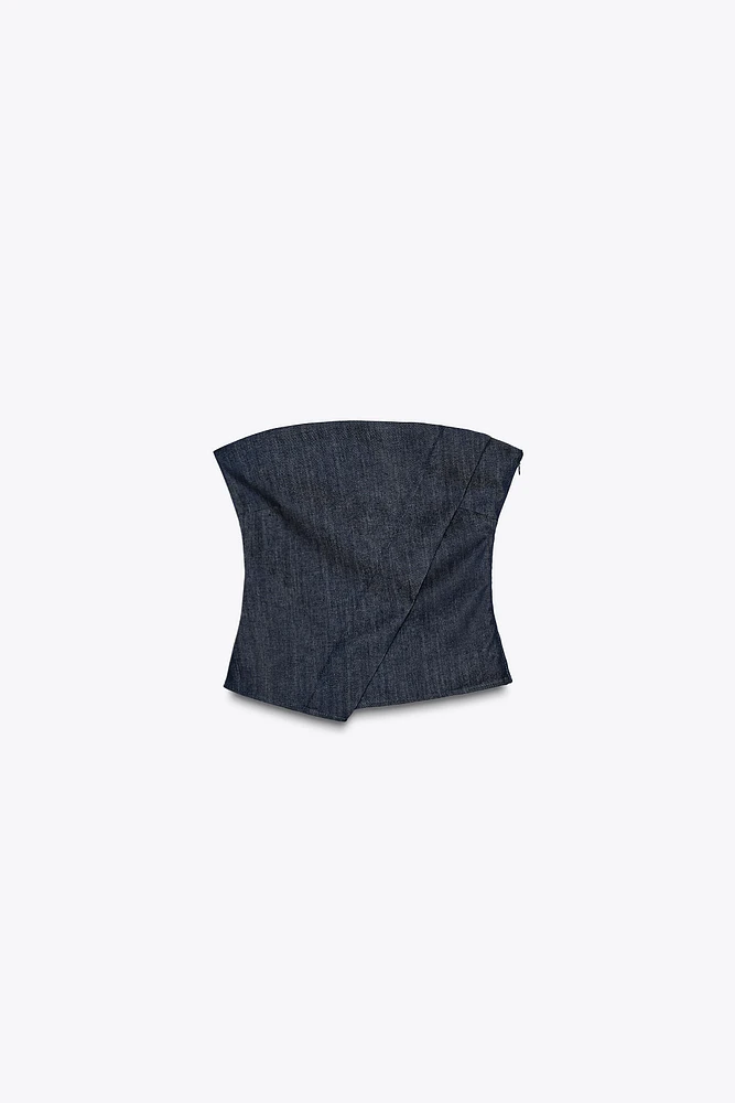 ZW COLLECTION DENIM TOP
