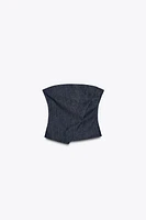 ZW COLLECTION DENIM TOP