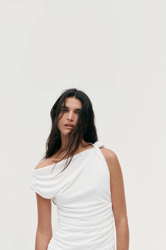 ASYMMETRIC SHORT DRESS