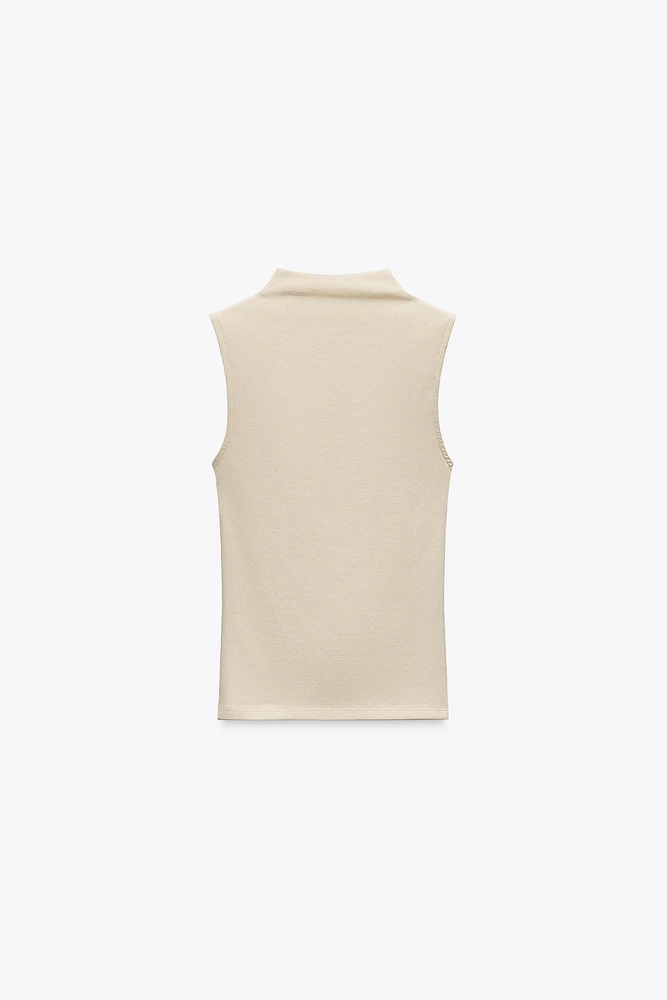 COTTON MODAL TOP